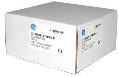GE IC200MDD849 8 Digital I O Module 20VAC Form A Relay Outputs 8 Isolated AC Inputs