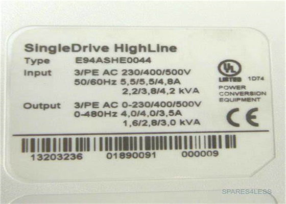 Lenze E94ASHE0044 Variable Frequency Inverter SERVO DRIVE 9400 SERIES SINGLE DRIVE HIGHLINE