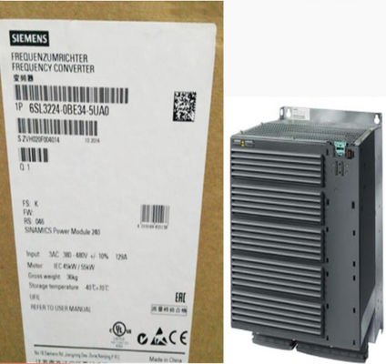 SIEMENS SINAMICS G120 Variable Frequency Drive 3AC 380-480V 90KW 6SL3224-0BE38-8UA0