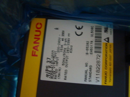 A06B-6140-H037 Fanuc Servo Amplifier Manual Power Supply AiPS-37 APHA I CNC