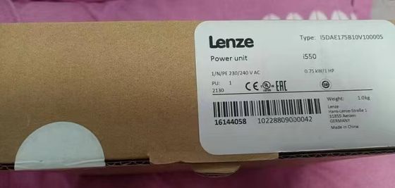 Lenze i500 Series I5DAE175B10V10000S 0.75kW 4.2A 1.0 HP 1PH 240V INTEGRATED EMC FILTER
