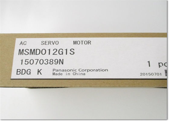 MSMD012G1S 3000 RPM Industrial Servo Motor Panasonic MINAS A5 Family