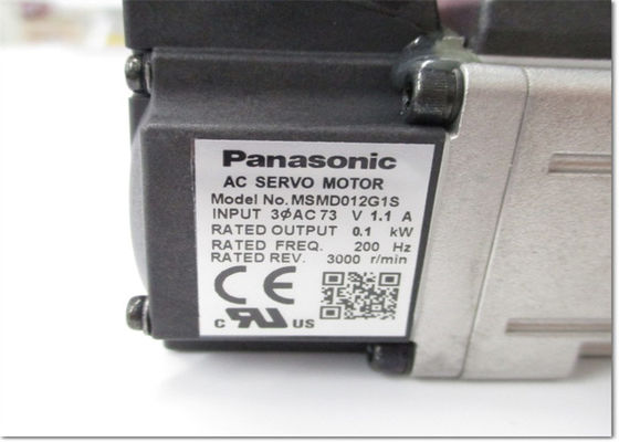 MSMD012G1S 3000 RPM Industrial Servo Motor Panasonic MINAS A5 Family