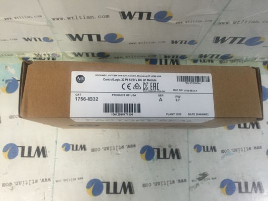 AB  ControlLogix digital I/O module  Inputs 32  1756-IB32