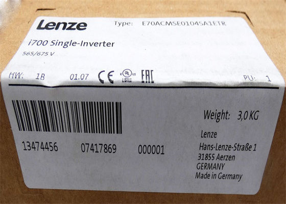 Lenze E70ACMSE0104SA1ETR SERVO-INVERTER I700 UP TO 2000 HZ POSSIBLE INSTALLATION MOUNTING