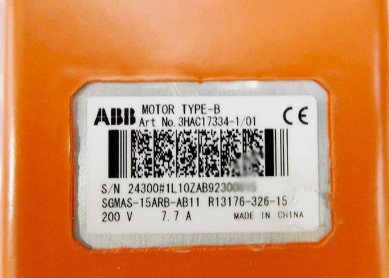 3HAC17334-1 01 Servo Motor 1866W 7.7A 200V Type-B 3HAC021726-001