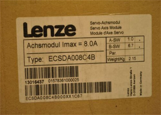 Lenze ECSDA008C4B SERVO AXIS MODULE ECS-SERVO SYSTEM ECS-APPLICATION