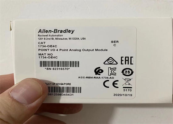 1734-OE4C Digital I O Module AB I/O Module 2 Single Ended Outputs 75 mA Pointbus Current