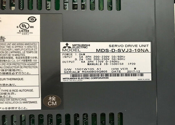 Mitsubishi MELDAS 1.0KW servo motor driver MDS-D-SVJ3-10NA Industrial 3 phase AC Drive