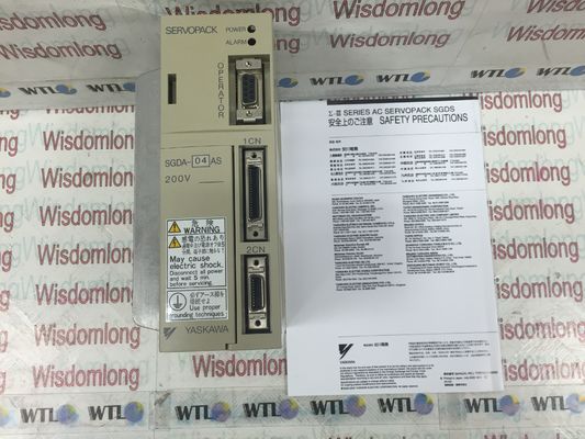 Yasakawa SGDA-04AS   Ac Servo Motor Drive  0.53 HP 200 V POWER SUPPLY