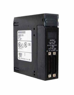 GE  IC693MDL752  OUTPUT MODULE 32 POINT NEGATIVE LOGIC 5/12/24 VDC