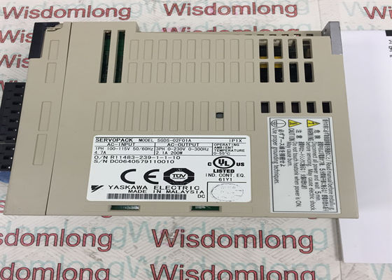 Yasakawa  SGDS-02F01A  Ac Servo Motor Drive 1 PHASE 2.4 AMP 200V 200 WATT 0.27 HP