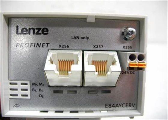 Lenze E84AYCERV INVERTER DRIVES 8400 SERIES 480 VAC 100 MBPS EXTENSION MODULE