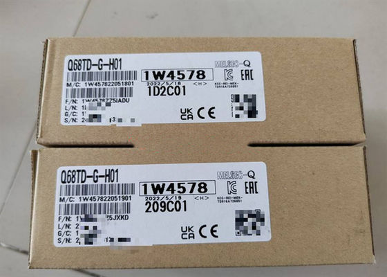 Q68TD-G-H01 Digital I O Module Mitsubishi Analog Input Module Q Series