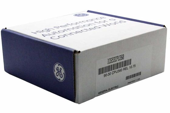 GE IC693CPU360  25 MHz with typical scan rate of 0.22 ms per 1K of logic for Boolean contacts