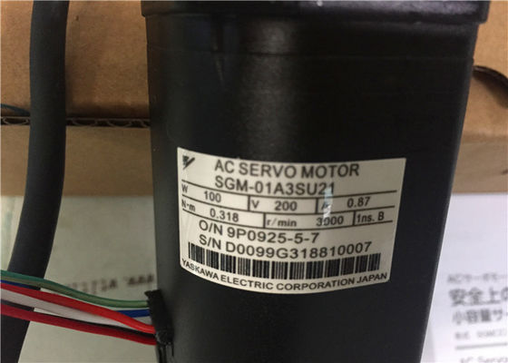 Yaskawa AC Industrial Servo Motor SGM-01A3SU21 100W 200Volt  3000RPM