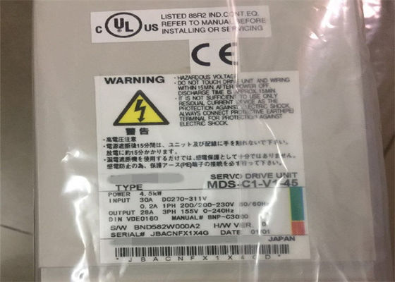 MELSERVO AC Mitsubishi Servo Drive MDS-C1-V1-45 Replace MDS-B-V1-45 NEW Condition