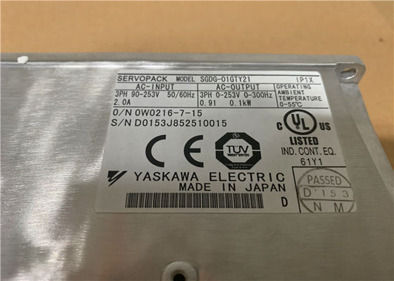 Industrial Ac Servo Pack YASKAWA ELECTRIC  SGDG-01GTY21 SERVOPACK  Input 90-253V