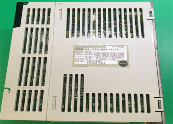 Mitsubishi INDUSTRIAL AC SERVO AMPLIFIER MR-J2S-60A-S004 3.2A 200-230VAC 600W DRIVE