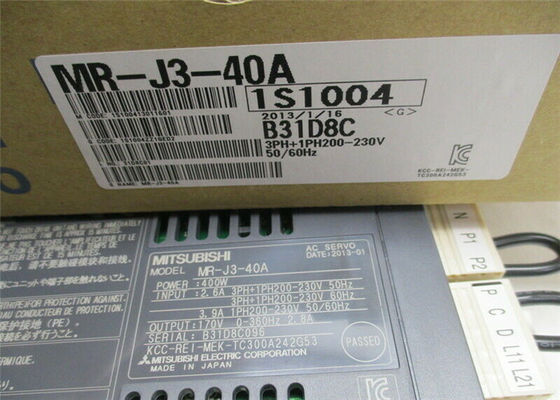 400W MITSUBISHI AC Servo Motor Drive MR-J3-40A Universal pulse interface driver Amplifier