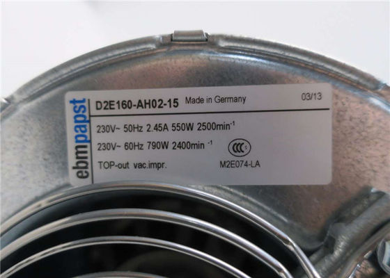 EBMPAPST Centrifugal Fan D2E160-AH02-15 for ABB VFD ACS800 Inverter Industrail Cooling Fan