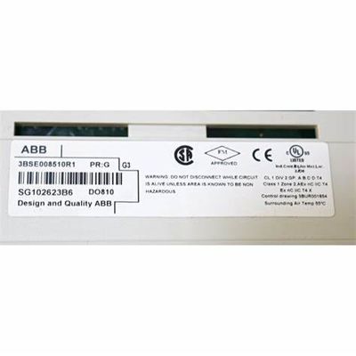 ABB 3BSE008510R1 DIGITAL OUTPUT MODULE 0.5 AMP 24 VDC 16 CHANNEL SHORT CIRCUIT PROOF