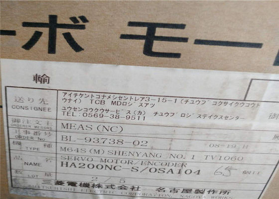HA200NC-S  Industrial Servo Motor Mitsubishi 3ph 3.5kW  MELSERVO HA