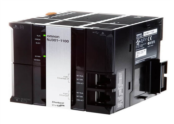 Omron NJ301-1100 MOTION CONTROL SYSMAC NJ3 CPU 5 MB MEMORY PLC Controller