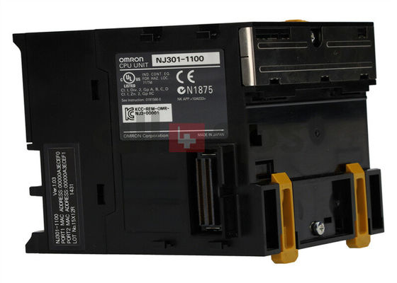 Omron NJ301-1100 MOTION CONTROL SYSMAC NJ3 CPU 5 MB MEMORY PLC Controller
