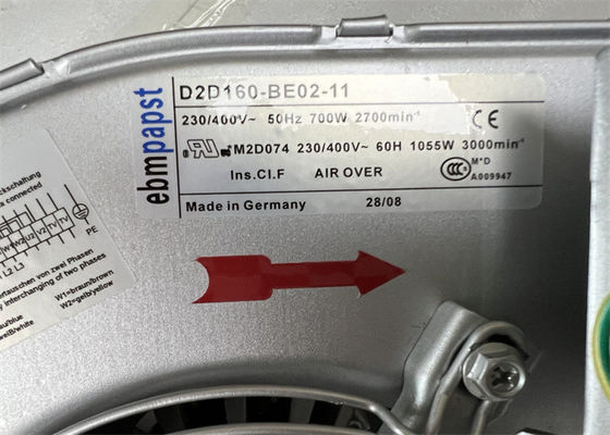 ABB Centrifugal Cooling Fan Assembly D2D160-BE02-11 for ACS800 Inverter