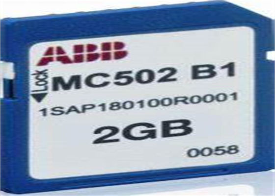 ABB MC502 1SAP180100R0001  PLC AC500 SD Memory Card Flash EPROM PS501-PROG Control Builder Plus