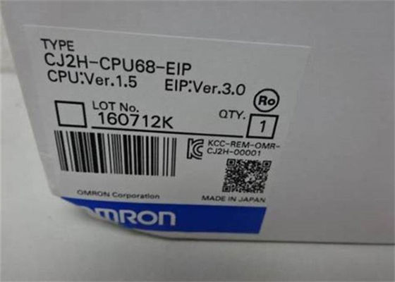 Omron CJ2H-CPU68-EIP CPU MODULE 400K PROG 832K DATA BUILT-IN MULTIFUNCTIONAL ETHERNET PORT