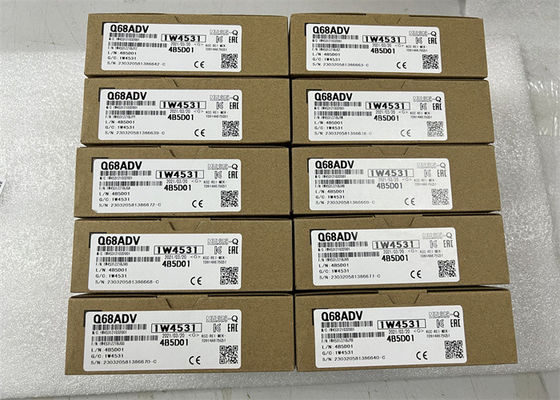 Q68ADV Mitsubishi PLC Power Supply Module 8  K Steps Program Capacity