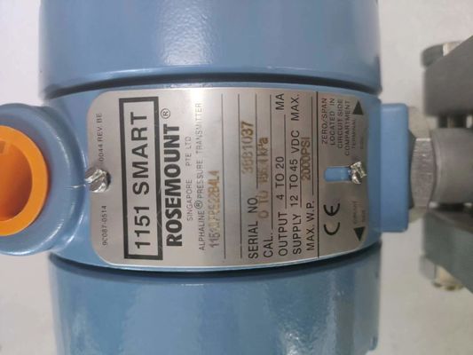 Rosemount 9295 2 to 6 in -20 to 850 °F 316 SST  Carbon Steel Process Flow Meter with 3051SMV 305 Manifold