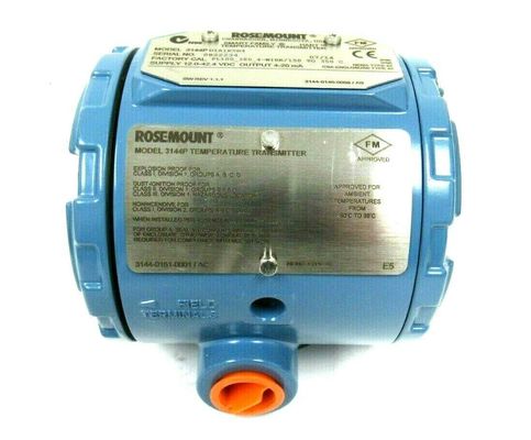 Rosemount 3144P Input/output isolation specified to 500 Vdc 50/60 Hz 0–99 percent relative humidity