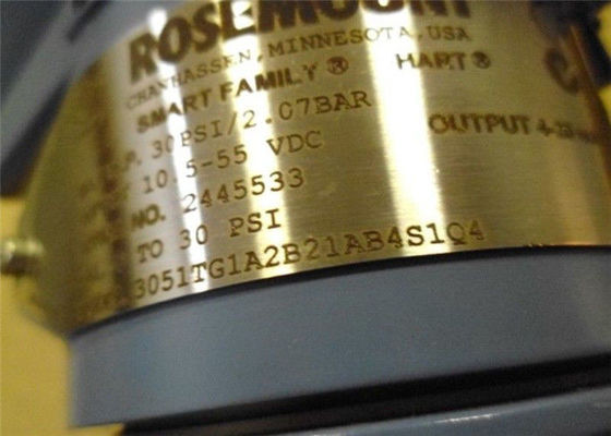 3051TG1A2C21AB4M5E5  Rosemount 3051TG In-Line Pressure Transmitter -14.7 to 30PSI
