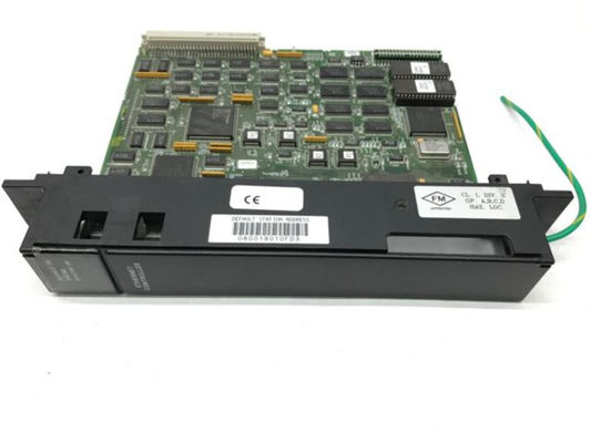 GE  IC697CMM741 OCCUPYS A SINGLE SLOT IN PLC RACK. THREE STATUS LEDS 15PIN AUI PORT