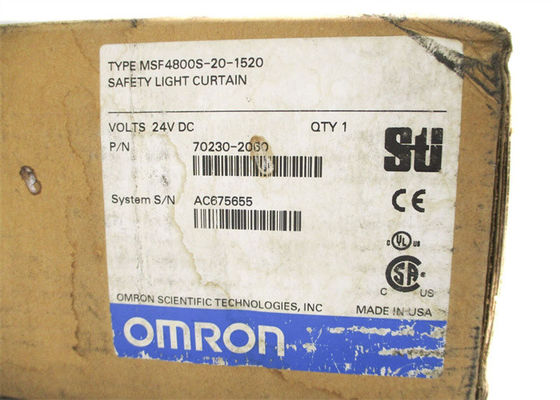 Omron MSF4800S-20-1520 SAFETY LIGHT CURTAIN  LIGHT CURTAIN FINGER/HAND 20MM