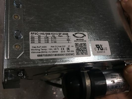 RF2C-140/059  Inverter Drive Industrial Centrifugal Fan K313 230VAC For ABB ACS800