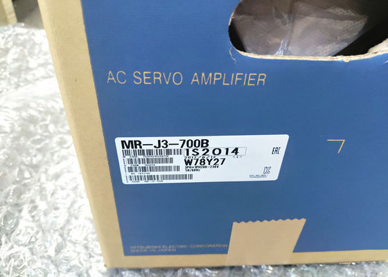 Mitsubishi 3 Phase AC Servo Driver MR-J3-700B 7KW Motor Amplifier In Control System