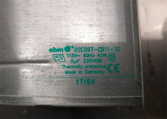 D2E097-CB11-32  EBM-PAPST D2E097 Series Centrifugal Cooling Fan BLWR CENT 144X140MM