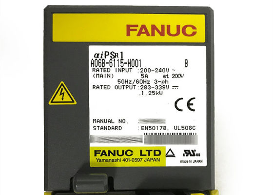 Industrial Robotics Parts Fanuc AC Servo Amplifier A06B-6115-H001 CNC Power Supply Module PSMR-1I