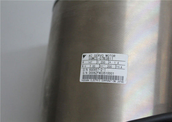 SGMCS-07B3B11 Industrial Servo Motor , YASKAWA AC Servo 147W 200V AC Servo Motor
