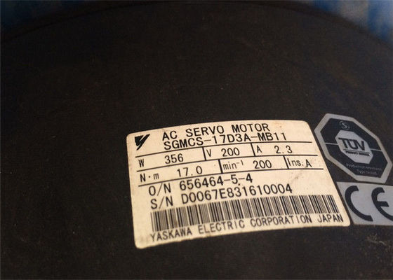 SGMCS-17D3A-MB11  Industrial Servo Motor Yaskawa 42W 2000RMP AC SERVO MOTOR