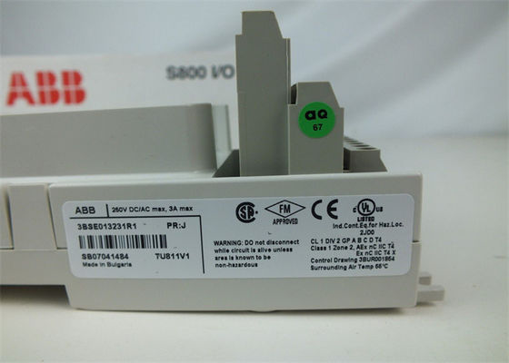 ABB New 3BSE013231R1 S800 I/O TU811V1 Compact Module Termination Unit, MTU, 250V