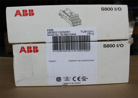 ABB S800 I/O MTU 3BSE01320R1 COMPACT MODULE TU810V1 TERMINAL BLOCK 50V SEALED