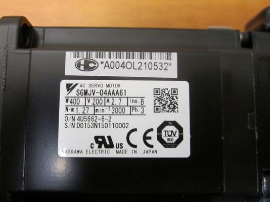 SGMJV-04AAA61 AC Industrial Robot Servo Motors Synchronous Servo Motor