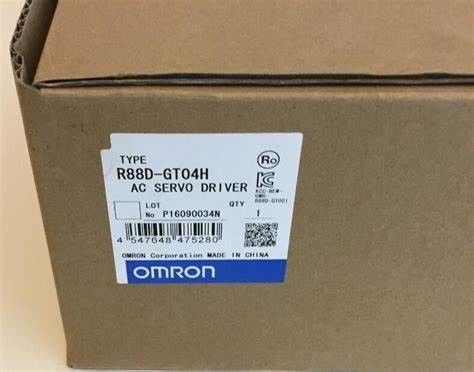 OMRON R88D-GT04H Motor Drives 400W 200V 1PHA GSERIES SRV DR  200 to 240 VAC