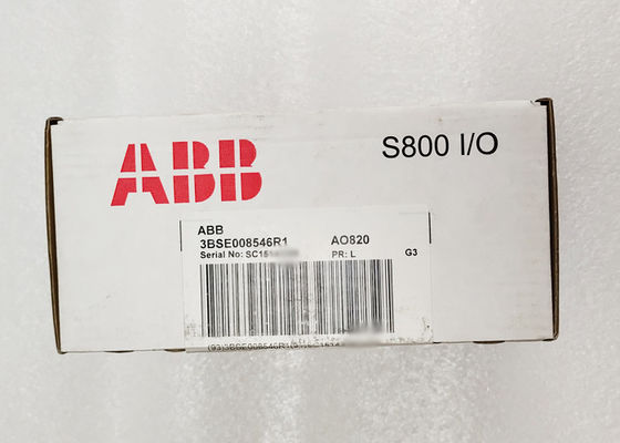 AO820 S800 I/O PLC AI Module 3BSE008546R1 Analog Output Modules 4CH
