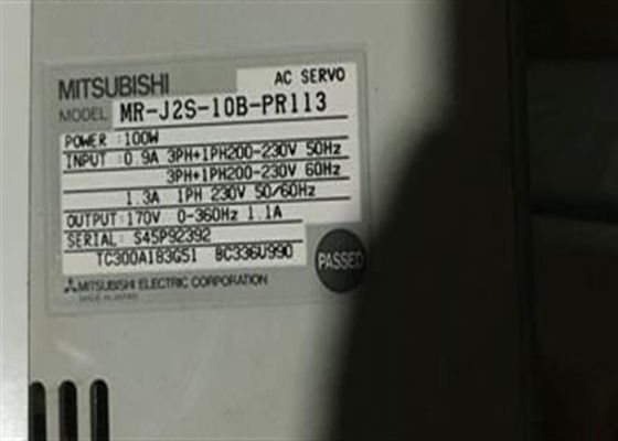 MR-J2S-10B-PR113 Mitsubishi AC Servo Amplifier MELSERVO MR-J2S